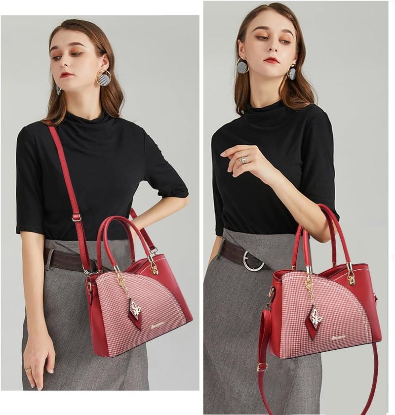SiMYEER Purses and Handbags Top Handle Satchel Shoulder Bags Messenger Tote Bag for Ladies - Image 2